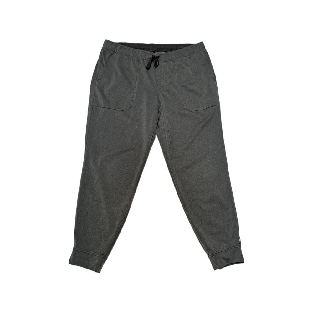REI Co-Op Beyonder Knit Jogger Pants Gray Green Khaki Mens X-Large Sweatpants